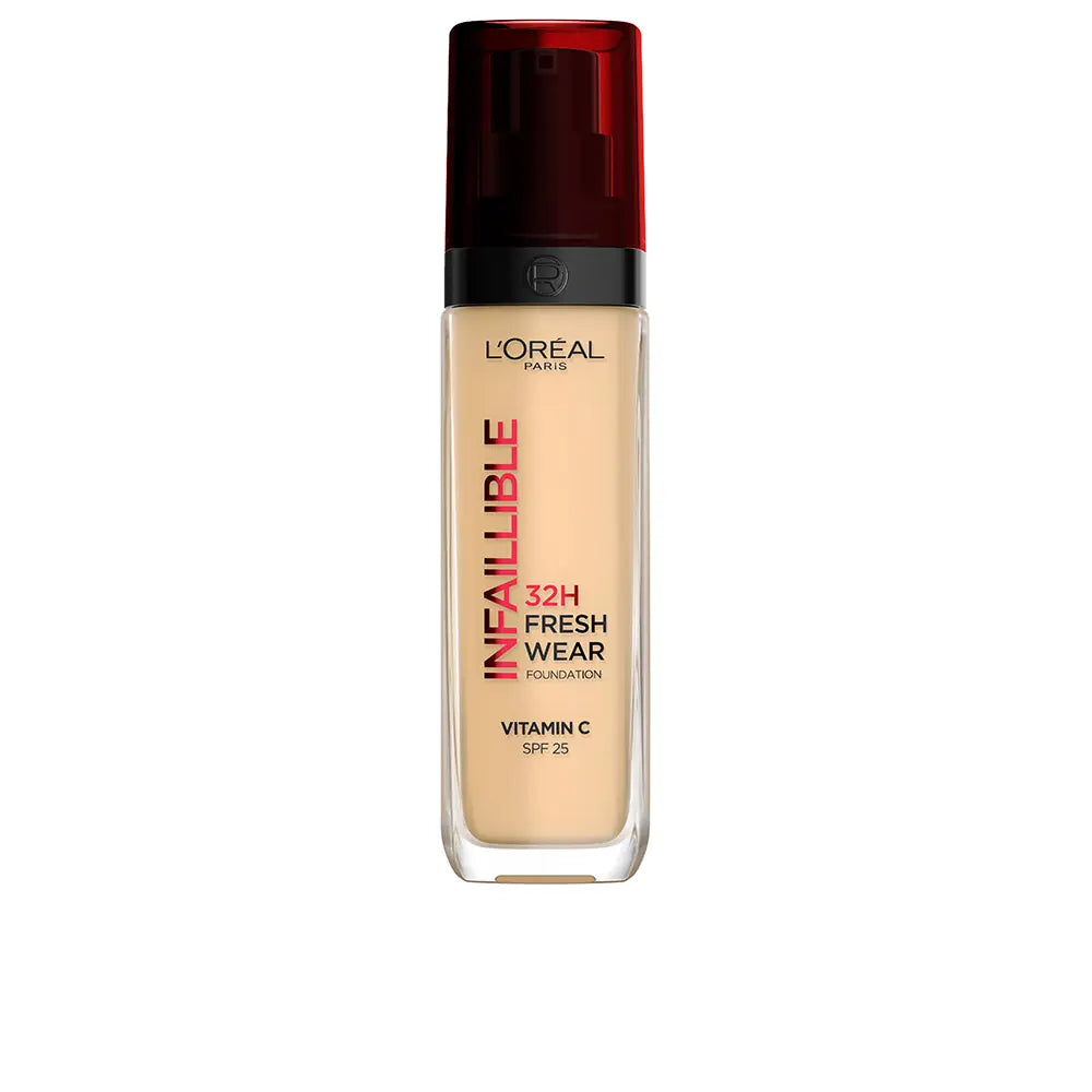 L'ORÉAL FOND DE TEINT INFAILLIBLE 32H FRAÎCHEUR TENUE SOUS TON DORE 132