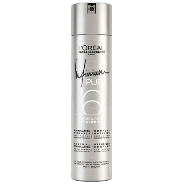 L'OREAL INFINIUM PURE LACCA IPOALLERGENICA STRONG 300 ML - Tre Pi Profumerie
