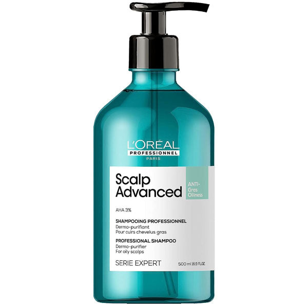 L'OREAL SERIES EXPERT SCALP SHAMPOO CUTE GRASSA 500 ML - Tre Pi Profumerie