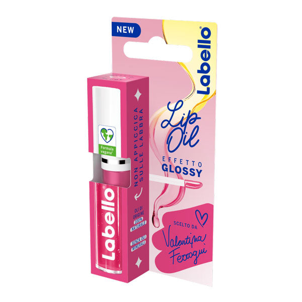 LABELLO LIP OIL EFFETTOGLOSSY PINK ROCK 5.5 ML - Tre Pi Profumerie