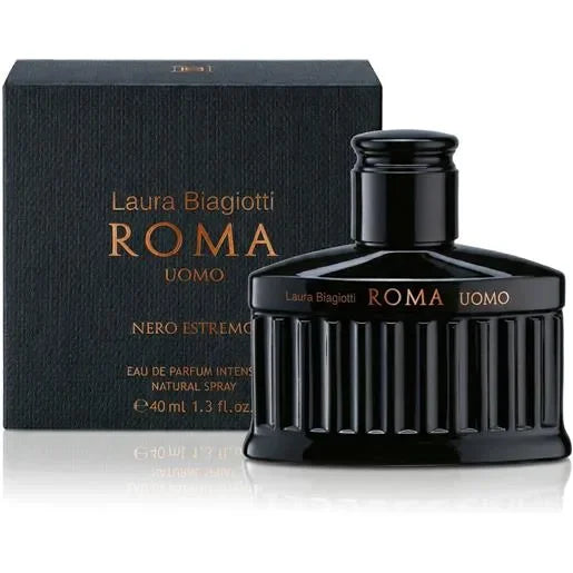 LAURA BIAGIOTTI ROMA UOMO NERO ESTREMO EDP INTENSE 75 ML