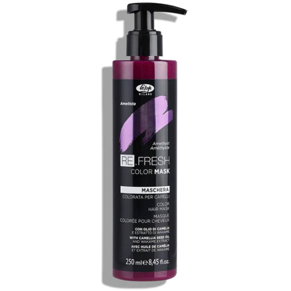 LISAP REFRESH MASCHERA COLORATA CAPELLI AMETISTA 250 ML - Tre Pi Profumerie