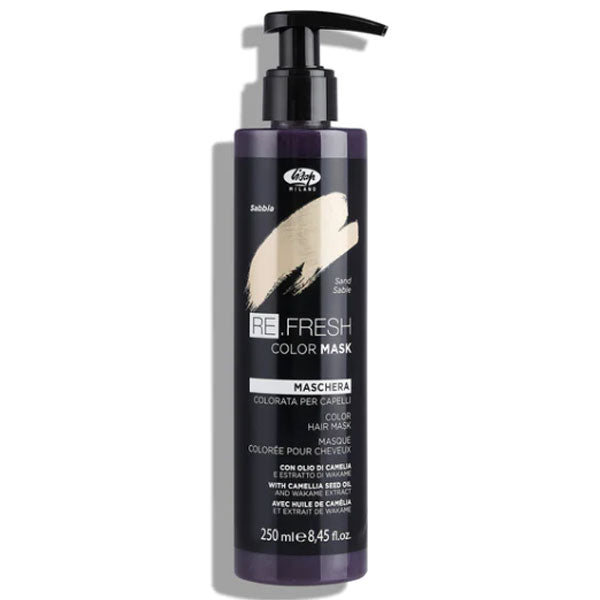 LISAP REFRESH MASCHERA COLORATA CAPELLI SABBIA SAND 250 ML - Tre Pi Profumerie