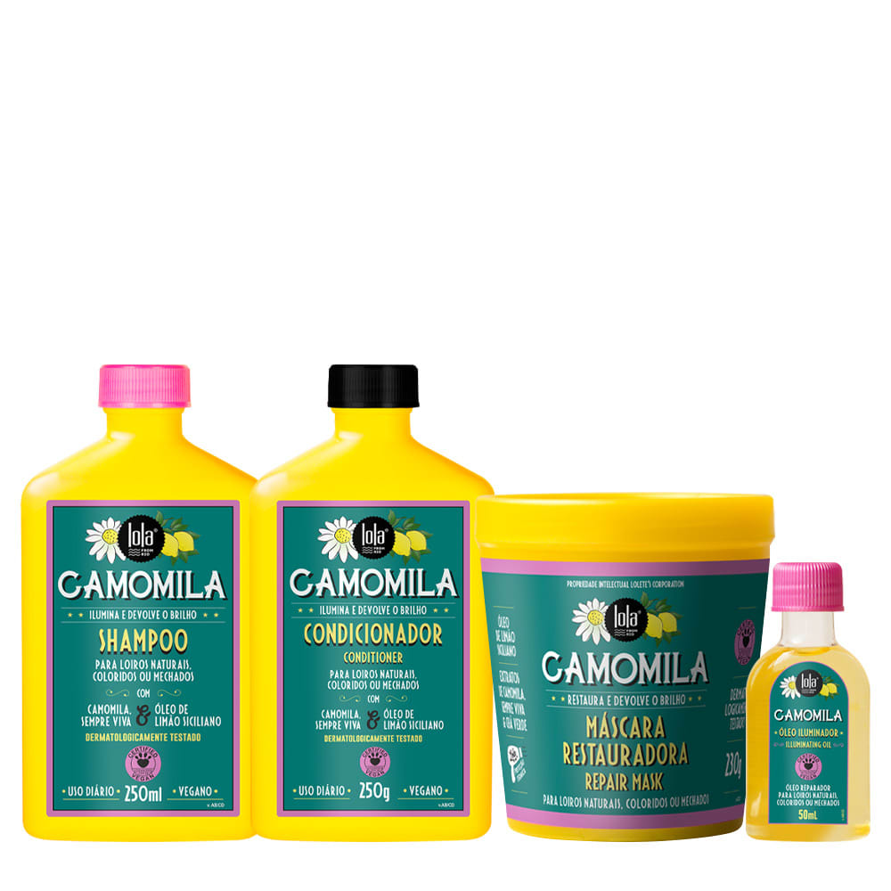 LOLA FROM RIO CAMOMILA MASCHERA RISTRUTTURANTE BIONDI 230 G