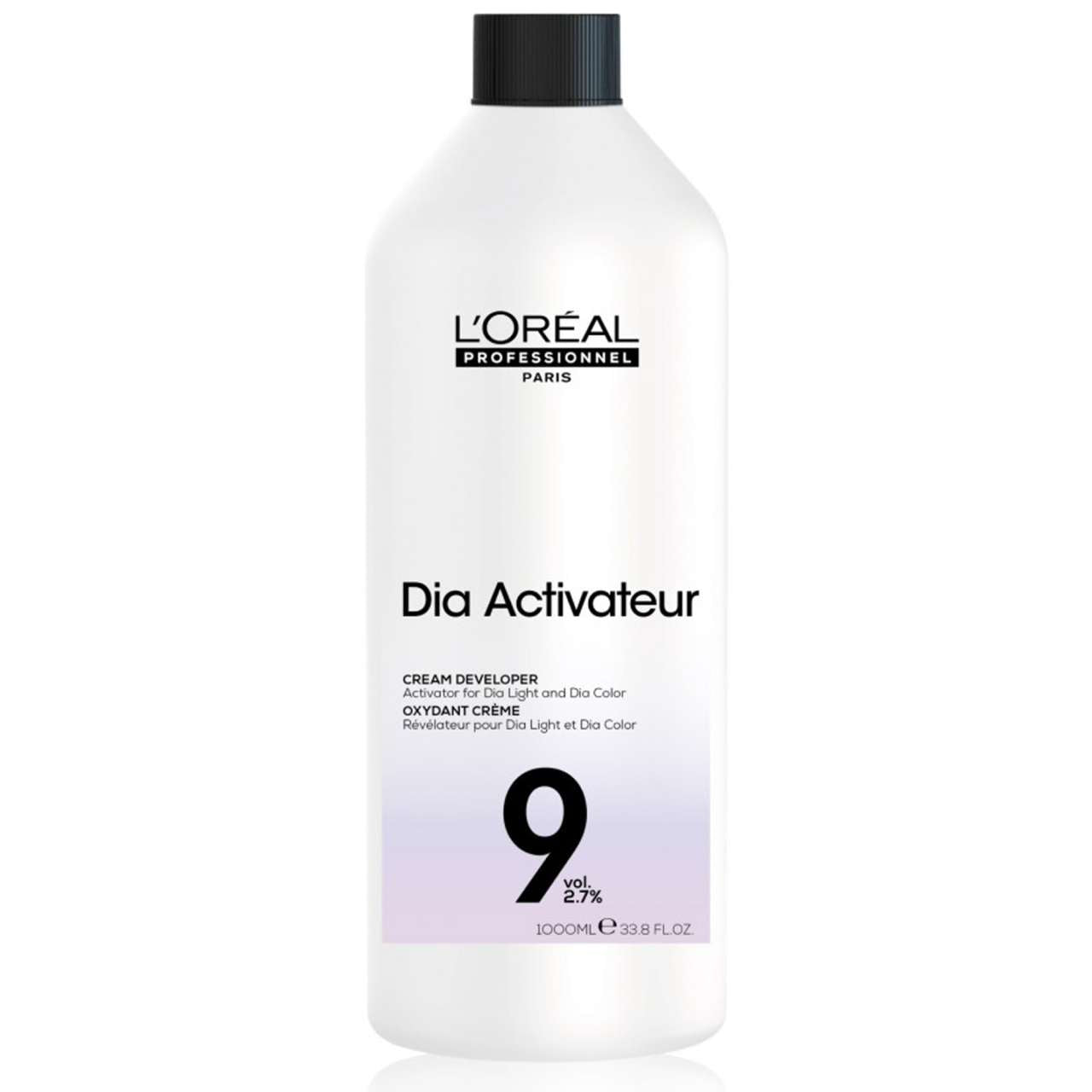 L'OREAL DIA LIGHT OXIDIZING ACTIVATOR 9 VOLUMES 1000 ML