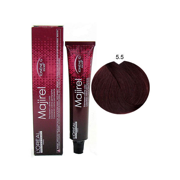 L'OREAL PROFESSIONNEL MAJIREL CASTANO CHIARO MOGANO 5,5 - Tre Pi Profumerie