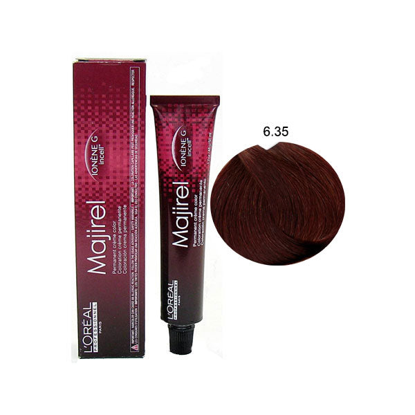 L'OREAL PROFESSIONNEL MAJIREL BIONDO SCURO DORATO MOGANO 6,35 - Tre Pi Profumerie