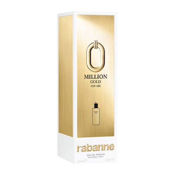 PACO RABANNE MILLION GOLD FOR HER EDP 200 ML RICARICA - Tre Pi Profumerie