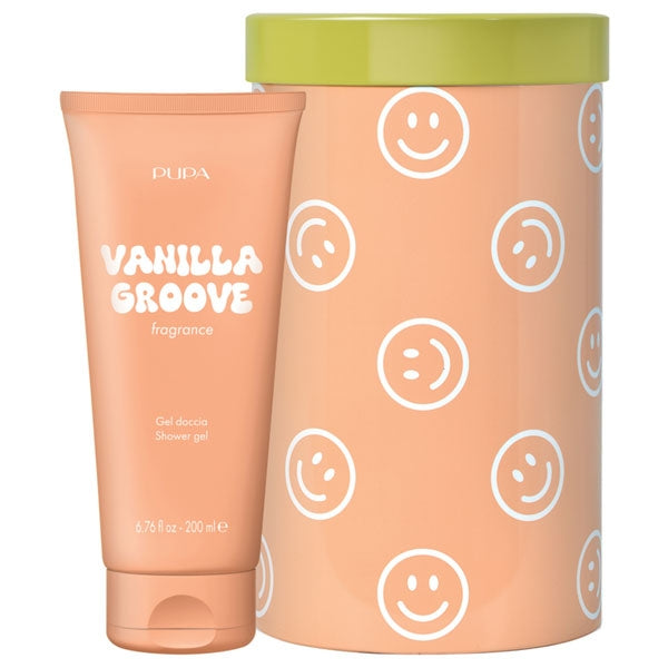 PUPA COFANETTO REGALO HAPPY BOX SHOWER GEL VANILLA - Tre Pi Profumerie