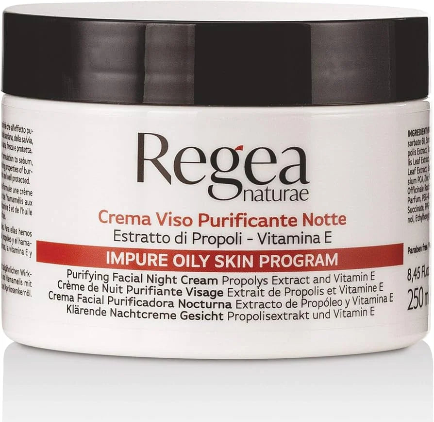 REGEA CREMA VISO PURIFICANTE NOTTE IMPURE OILY SKIN 250 ML