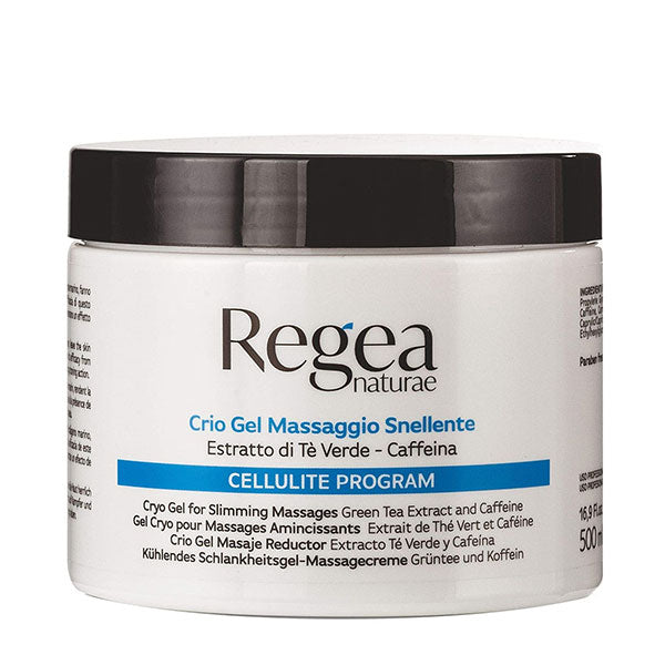 REGEA CRIO GEL MASSAGGIO SNELLENTE TE'VERDE E CAFFEINA 500ML - Tre Pi Profumerie