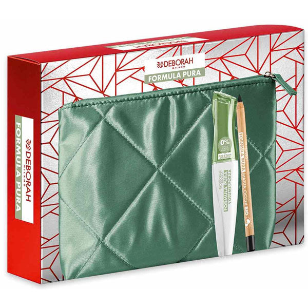 DEBORAH FORMULA PURA COFANETTO MASCARA + MATITA OCCHI BIO - Tre Pi Profumerie