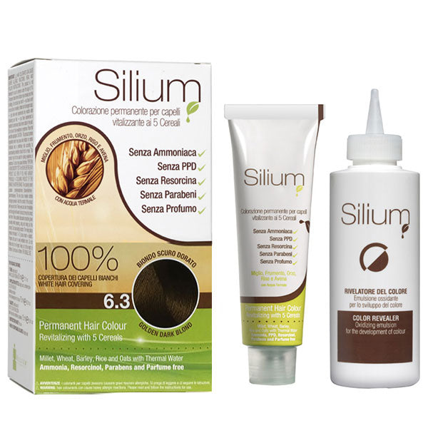 SILIUM COLORAZIONE CREMA BIONDO SCURO DORATO 6.3 - Tre Pi Profumerie