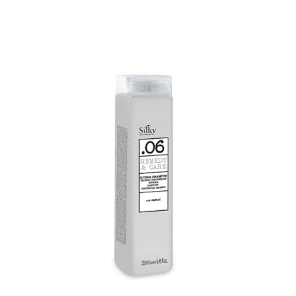 SILKY 06 REMEDY&CARE SHAMPOO X-TRIM ANTIFORFORA 250 ML - Tre Pi Profumerie