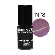 LAYLA ONE STEP GEL NAILPOLISH ANTHRACITE 08 - Tre Pi Profumerie