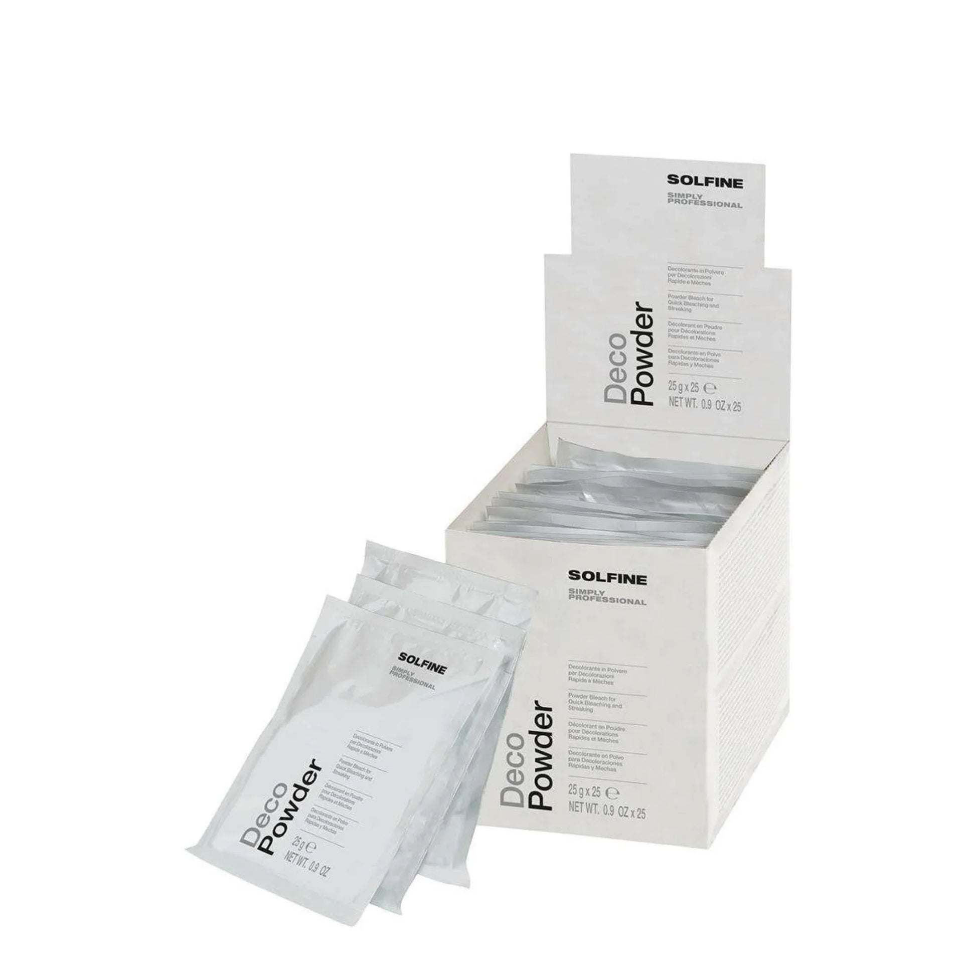 SOLFINE DECO POWDER DECOLORANTE BUSTINE 25 GR