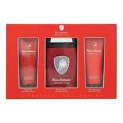 T. LAMBORGHINI SPORTIVOCOF. EDT 125ML + A/S 100ML + S/G 100ML