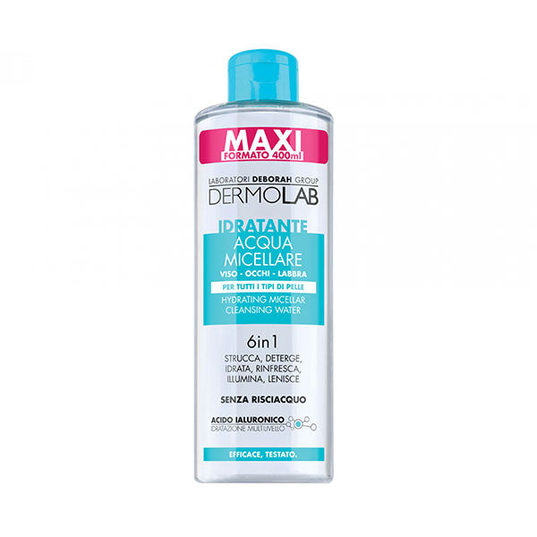 DERMOLAB IDRATANTE ACQUA MICELLARE 6 IN 1 400 ML - Tre Pi Profumerie
